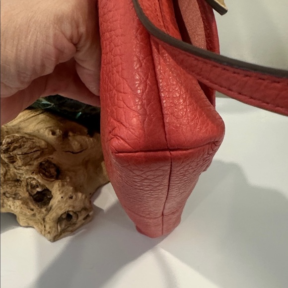 Coach Coral Pebbled Leather Convertible Clutch - Picture 11 of 11